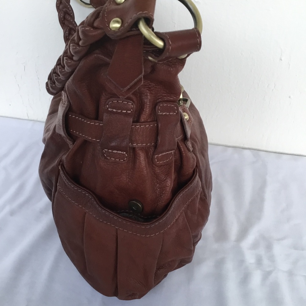 ITALIAN LEATHER Hobo Bag - Picture 4 of 7